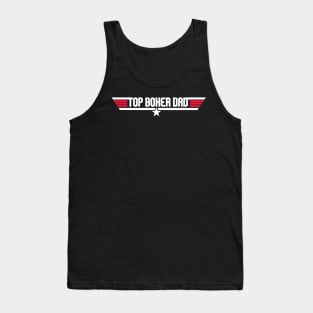 Top Boxer Dad Funny Dog Father Tank Top